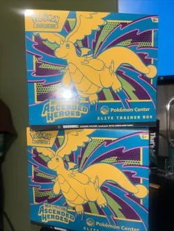 2x Ascended Heroes Pokemon Center ETBs SEALED In Hand - Image 1