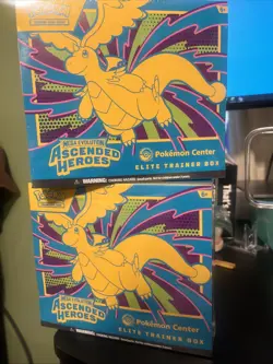 2x Ascended Heroes Pokemon Center ETBs SEALED In Hand - Image 2