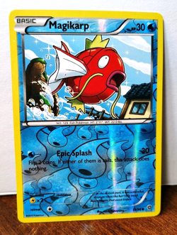POKEMON MAGIKARP 19/98 REVERSE HOLO ANCIENT ORIGINS LP-NM - Image 1