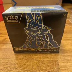Mega Evolution Lucario Pokemon Center Exclusive Elite Trainer Box PC ETB - Image 1