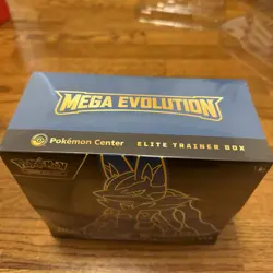 Mega Evolution Lucario Pokemon Center Exclusive Elite Trainer Box PC ETB - Image 5