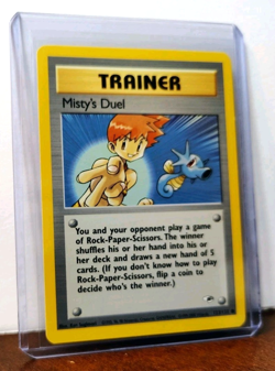 POKEMON MISTY'S DUEL 123/132 TRAINER GYM HEROES LP - Image 5