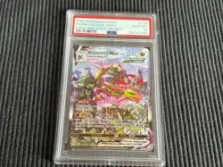 2021 POKEMON SWSH #218/203 RAYQUAZA VMAX *EVOLVING SKIES SECRET PSA 10 GEM MINT* - Image 1