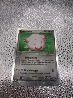 Pokemon TCG Chansey ex EX Ruby & Sapphire 96/109 Ultra Rare Holo - Swirl - LP - Image 3