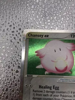 Pokemon TCG Chansey ex EX Ruby & Sapphire 96/109 Ultra Rare Holo - Swirl - LP - Image 5