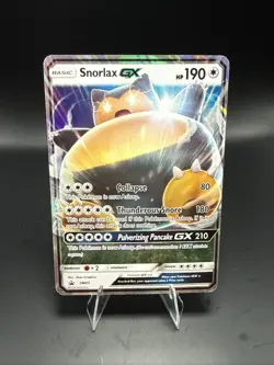 Pokemon Snorlax GX SM05 SM Promos Holo - Image 1