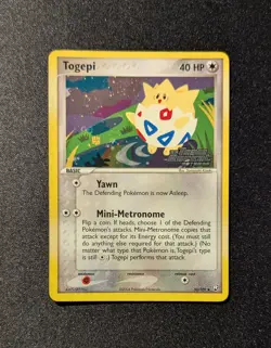Pokemon EX TEAM ROCKET RETURNS - #50/109 Togepi - Reverse Holo - ENG - Near Mint - Image 3