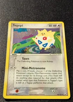 Pokemon EX TEAM ROCKET RETURNS - #50/109 Togepi - Reverse Holo - ENG - Near Mint - Image 4