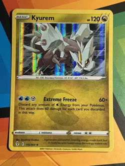 Pokemon TCG Kyurem Evolving Skies 116/203 Holo Holo Rare NM - Image 1