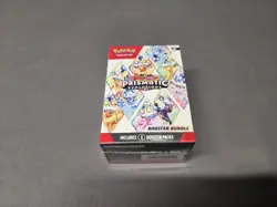 Pokemon TCG Prismatic Evolutions Booster Bundle; New Factory Sealed 6 Packs! - Image 1