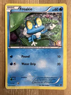Froakie - 4/12 McDonald's Collection 2014 DMG English Pokemon Pokemon Promos #2 - Image 1