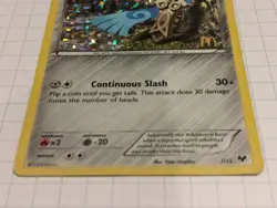 Honedge 7/12 HP McDonald's Promos 2014 Pokemon MCD14 - Image 2