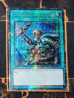 YUGIOH Reinforcement of the Army (RA01-EN051) Quarter Century Secret Rare 1st NM - Image 1