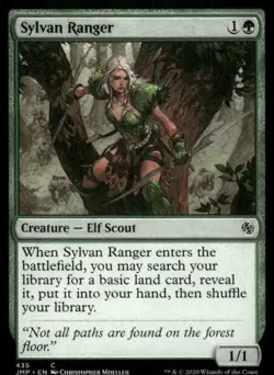 Sylvan Ranger 435 Jumpstart MTG Magic the Gathering card - Image 1