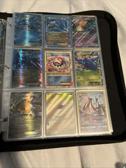 Pokemon TCG Holo Foil EX GX V Card Lot Kyurem Kingdra Mimikyu Dialga Binder - Image 1