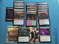 MTG Spiderman Lot Of 25 Cards! Borderless Art Series Mythic & Foils MINT - Image 1