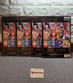 【Set of 4】One Piece Card Game Premium Card Collection Best Selection Vol 4 - Image 1