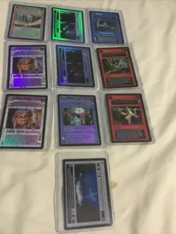 Star Wars CCG Endor Foil Cards Lot Of 10 - Image 1