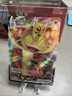 Meowth VMAX SWSH005 SWSH: Sword & Shield Promo Cards Holo - Image 1