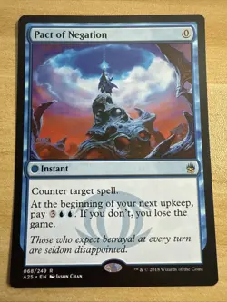 Pact of Negation MTG Masters 25 English - LP - Image 1