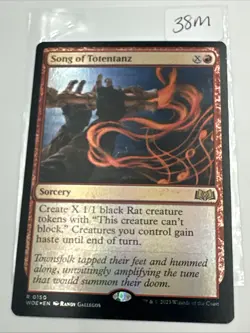 Song of Totentanz Prerelease Cards Foil WOE 150 LP - Image 3