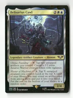 Belisarius Cawl (Surge Foil) Universes Beyond: Warhammer 40,000 #106 Rare - Image 1