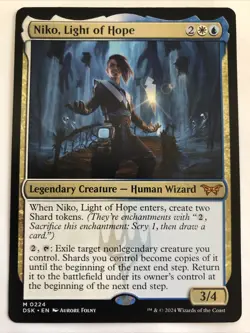 MTG Duskmourn: House of Horror Niko, Light of Hope 0224 NM Mythic - Image 1