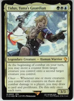 Magic the Gathering TCG Tidus, Yuna's Guardian M Commander: FINAL FANTASY 5 - Image 1