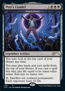 Bolas's Citadel "Post's Citadel" - Foil SLD NM MTG - Image 1