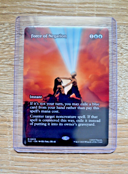 Force of Negation (Borderless) - Avatar: The Last Airbender (TLE) NM x1 - Image 3
