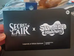 SpongeBob SquarePants Legends of Bikini Bottom Sealed Foil (Secret Lair) MTG - Image 1