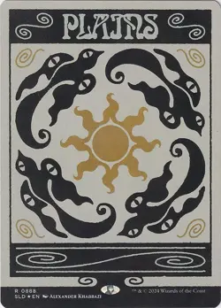 Plains-Secret Lair Drop-Borderless-Foil-888-LP - Image 1