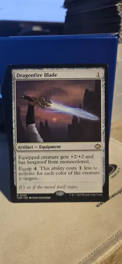 Dragonfire Blade Tarkir: Dragonstorm Regular - Image 1