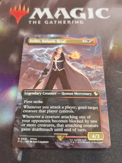 Mtg. Seifer, Balamb Rival. Borderless. Commander: Final Fantasy. Nm - Image 1