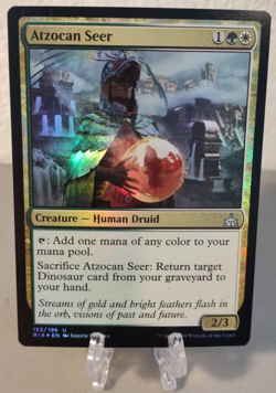 MTG Atzocan Seer Foil LP Rivals Of Ixalan - Image 1