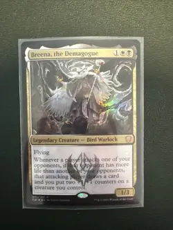 Breena, the Demagogue (Display Commander) - Thick Stock Commander 2021 Foil - Image 1
