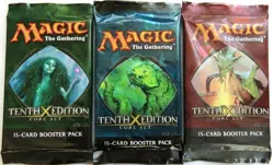 CORE SET 10th Tenth X Edition (3) Booster Packs sealed MtG Pack x 3 - Image 1