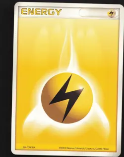 Lightning Energy Japanese Pokemon EX Ruby & Sapphire Near Mint or Better - Image 1