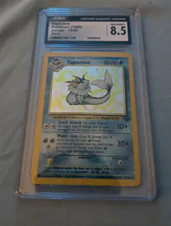 Pokemon CGC Graded Card Lot - Lapras VMAX, Pikachu V, Vaporeon, Hisui Arcanine … - Image 4