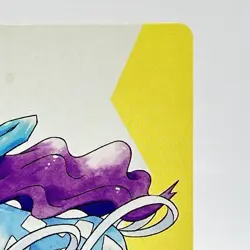 Pokemon Suicune #245 Playing Cards Gold Poker Pichu Nintendo Japanese Japan Rare - Image 3