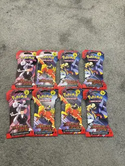 Pokemon TCG - Scarlet & Violet - Destined Rivals Sleeved Boosters - 8 Packs - Image 1