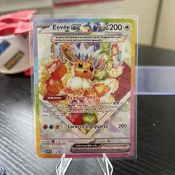 Pokemon SV: Scarlet & Violet Prismatic Evolutions SPC Eevee ex #174 Promo (1234) - Image 1