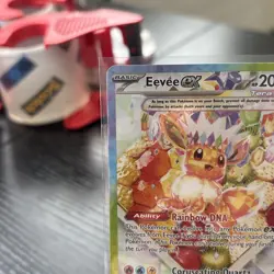 Pokemon SV: Scarlet & Violet Prismatic Evolutions SPC Eevee ex #174 Promo (1234) - Image 5