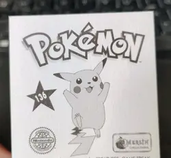 POKEMON 1999 MERLIN NINTENDO FLAREON #136 STICKER NM NEAR MINT - Image 3