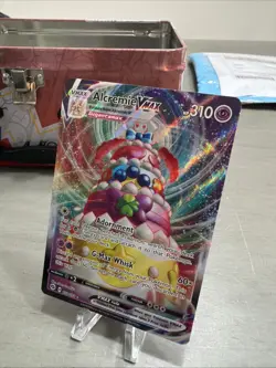 Pokemon Alcremie VMAX TCG Champion's Path Holo Ultra Rare - Image 1