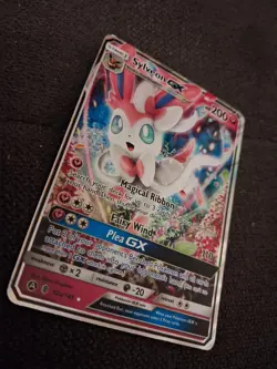 Pokemon TCG: Sylveon GX 92a/145 Promo Guardians Rising Sun and Moon Full Art - Image 4