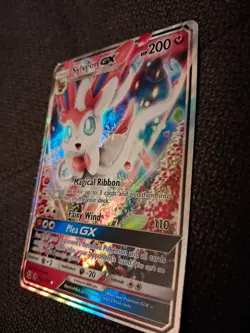Pokemon TCG: Sylveon GX 92a/145 Promo Guardians Rising Sun and Moon Full Art - Image 5