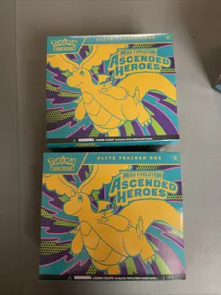 2X Pokemon Ascended Heroes Elite Trainer Boxes ETBs Factory Sealed - Image 1