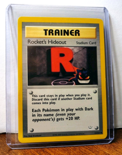 POKEMON ROCKET'S HIDEOUT 63/64 TRAINER NEO REVELATION LP GENGAR - Image 5