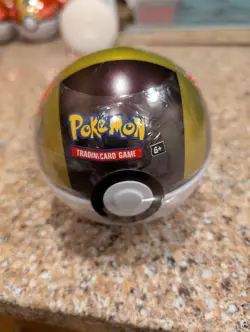 Pokemon TCG Poke Ball Tin w/3 Booster Packs & Stickers 🔥 New, Sealed - Image 1